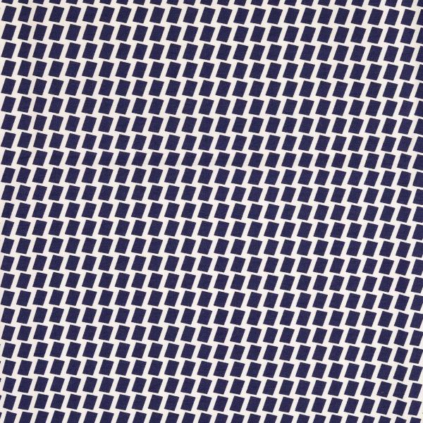 Bengaline, Rotationsdruck blau-weiss